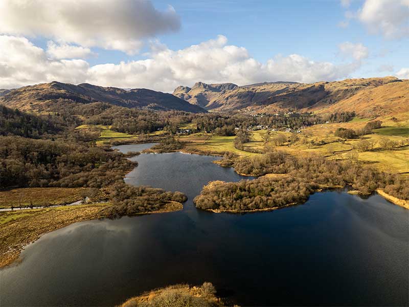 Elterwater, Lake District - England UNESCO Site.